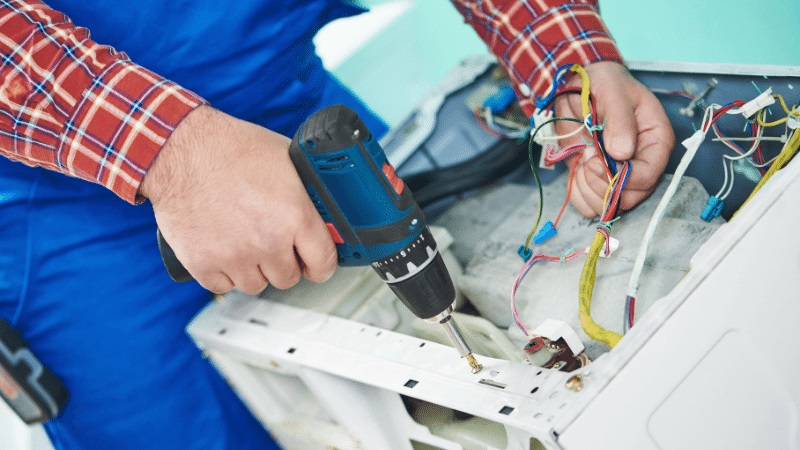 Nallıhan Seg Seg çamaşır makinesi kart tamiri – Su almama arızası orijinal parça ile giderildi. - Teknik servis örneği