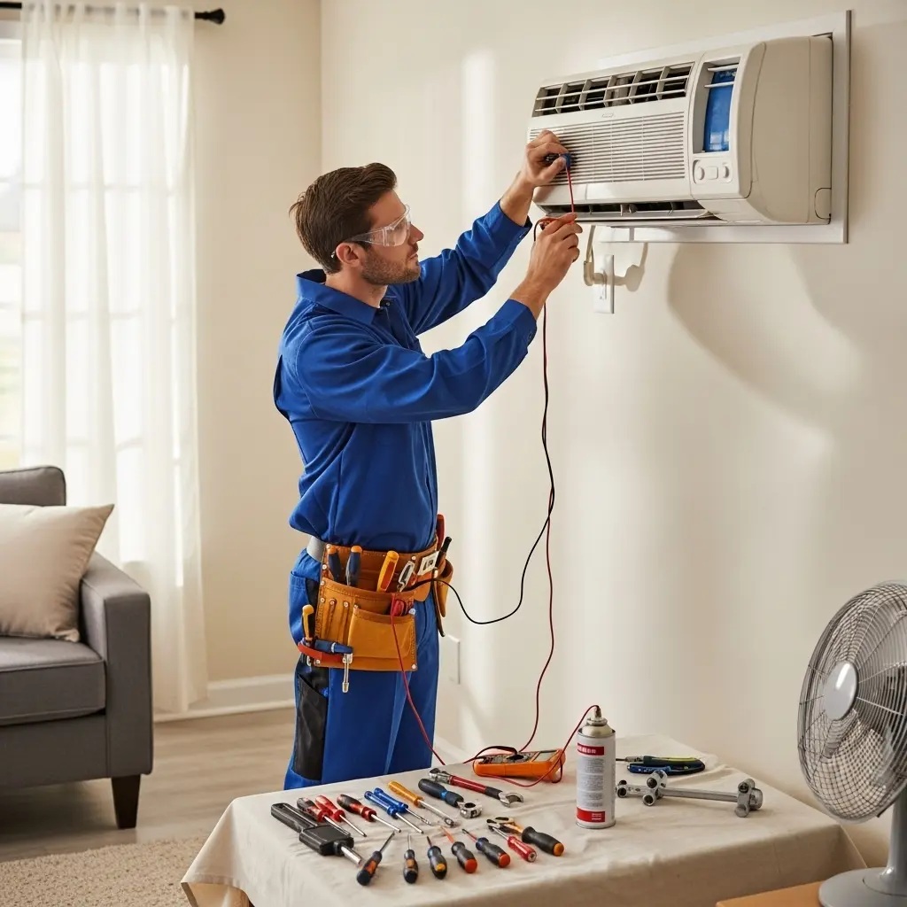 Nallıhan Seg Seg klima gaz dolumu ve bakım – Enerji verimliliği artırıldı. - Teknik servis örneği